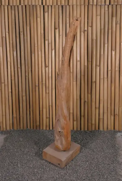 Product image 6 of the product “Root with stand made of teak wood about 160cm height ”